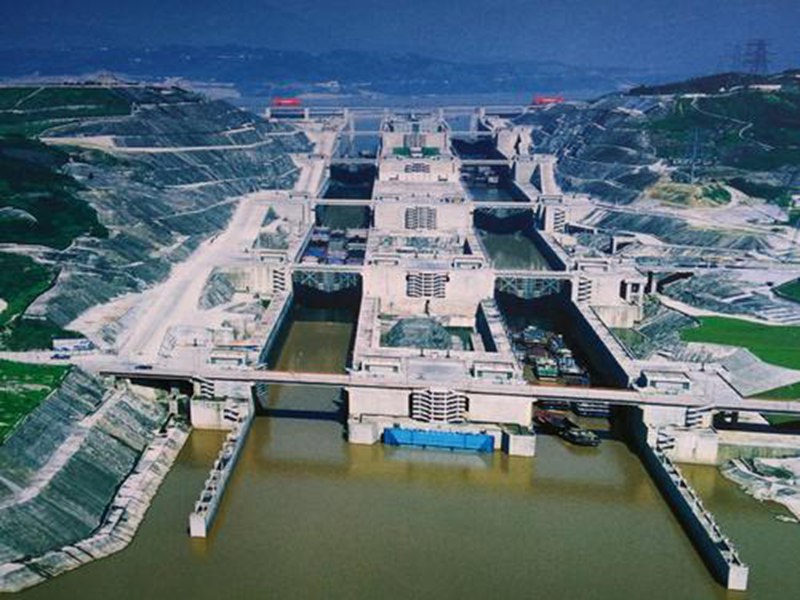 三峽雙線五級船閘水保綠化工程順利完工